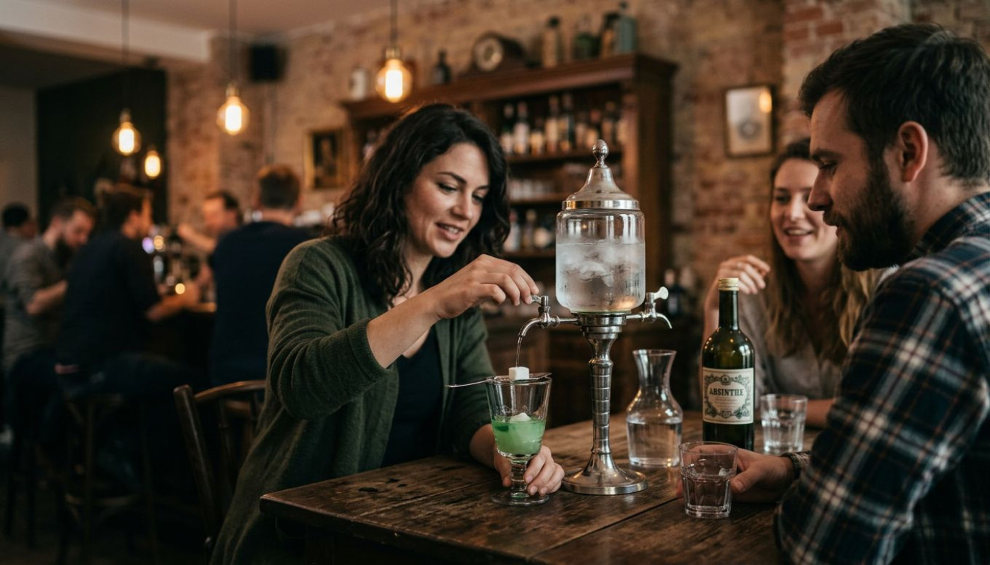 Das comeback der grünen fee: warum absinthe wieder im trend liegt
