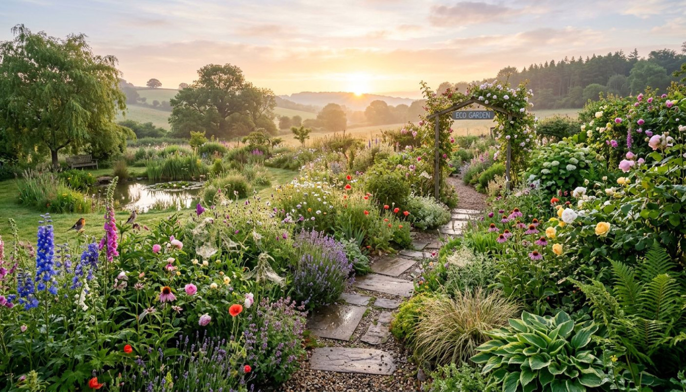 Wie ökologische Gartengestaltung das Wohlbefinden steigert?